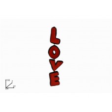 Scritta peluches "LOVE"