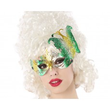 Maschera Carnevale Verde