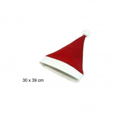 Cappello da Babbo Natale 30cm