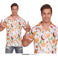 Camicia Hawaiana Frutta 